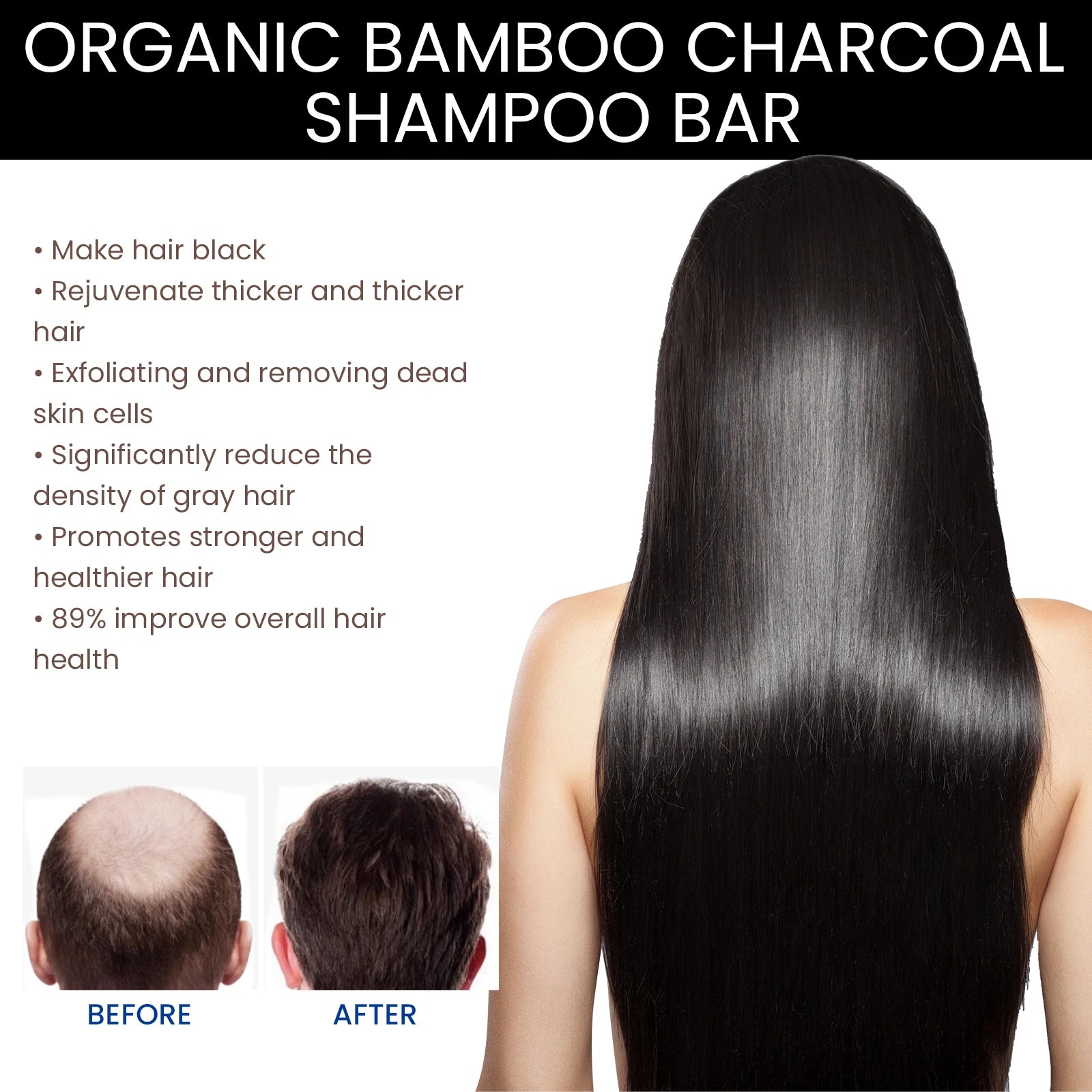 Bamboo Charcoal Shampoo 60g
