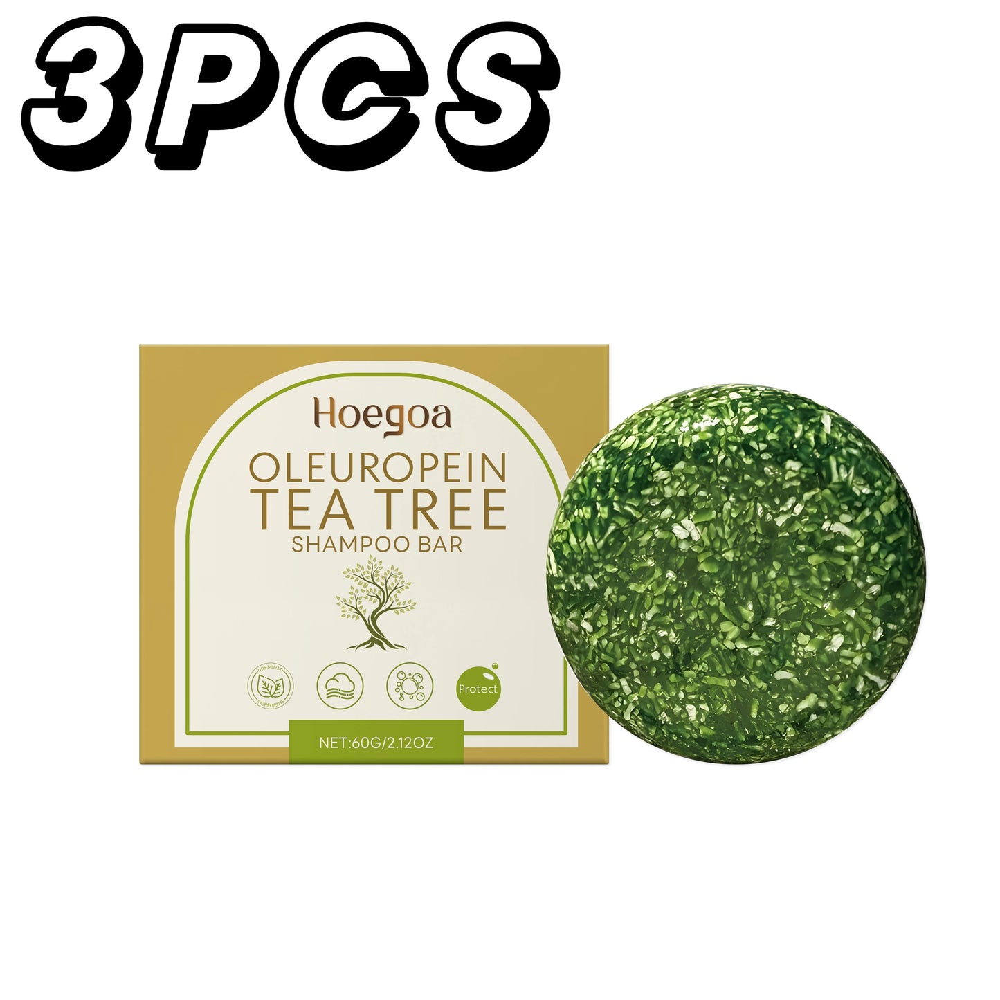 Tea Tree Dandruff Shampoo Bar - Beauty Bae