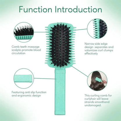 Curl Define Boar Bristle Comb - Beauty Bae