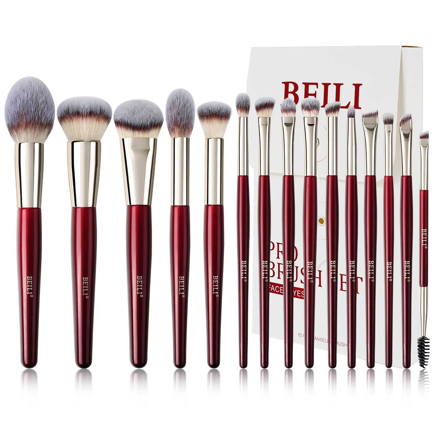 BEILI Vegan Brush Set 9-30pc
