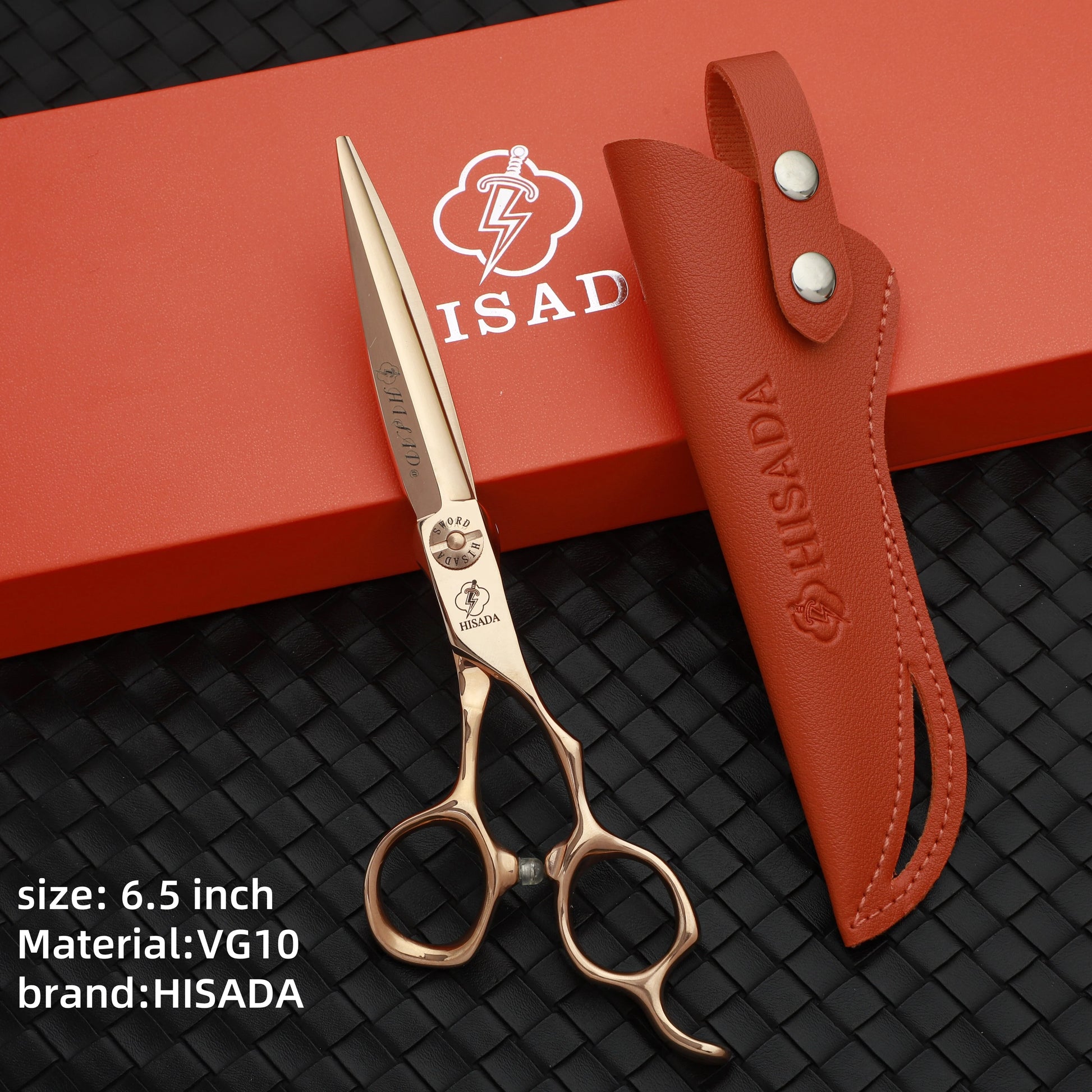 9CR13 Hair Scissors 6-7 in