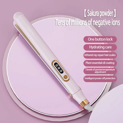 2-in-1 Ion Curl & Straightener - Beauty Bae