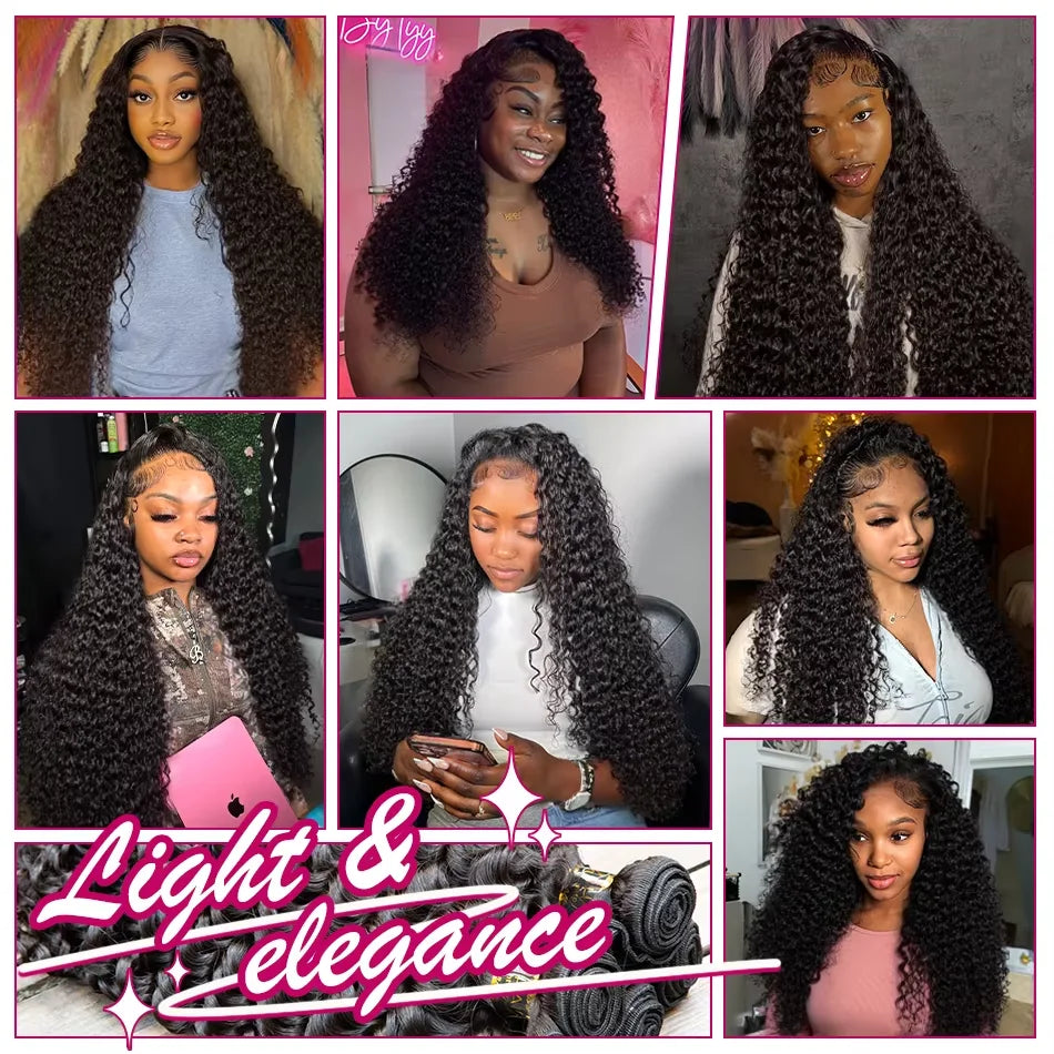 Burmese 100 Percent Unprocessed Human Hair Bundle Kinky Curly Jerry Curly 28 Inch 30 Inch Natural Wave Double Weft Remy by Beauty Bae