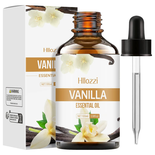 Vanilla Plant Extract Aromatherapy Essential Oil For Face Body Diffuser Humidifier Massage Shower Manicure Hair Care by Beauty Bae