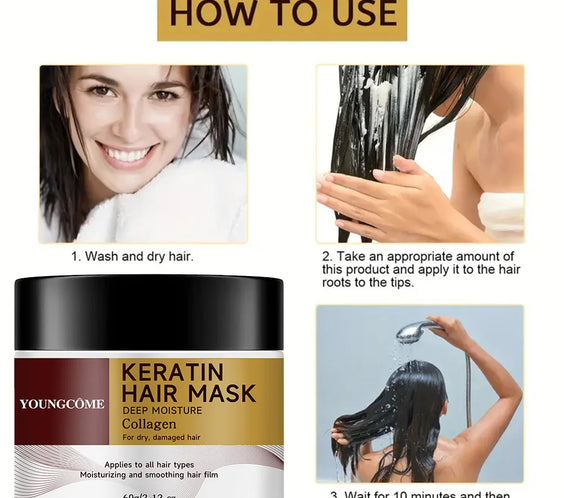 Collagen Keratin Hair Mask 60g