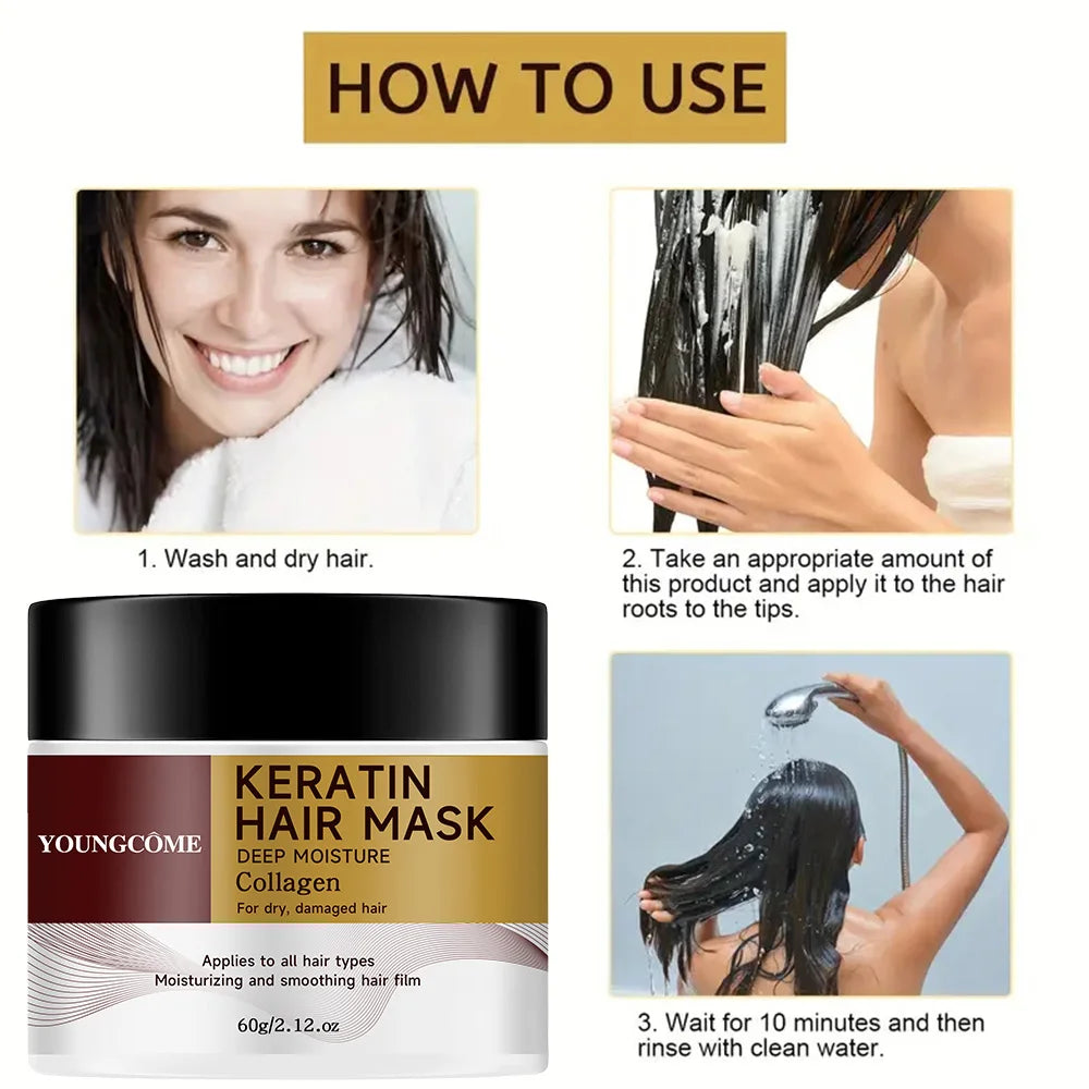 Collagen Keratin Hair Mask 60g