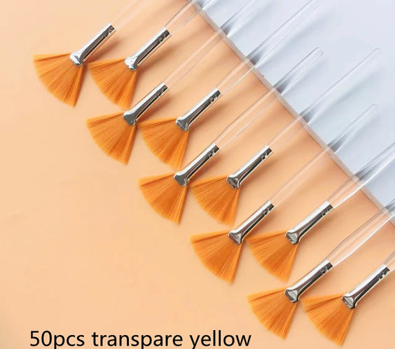 Fan Nylon Foundation Brush