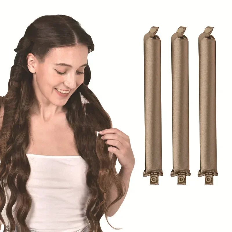 Satin Heatless Flexi Rods - Beauty Bae