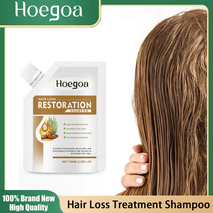 Rosemary Hair Loss Shampoo bottle with plant extract label 100ml and 200ml sizes Origin China