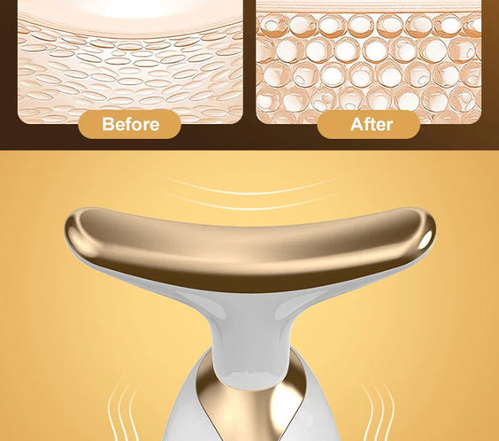 Microcurrent Facial Lifting Device	Anti-Aging Massager for Jawline Contouring.