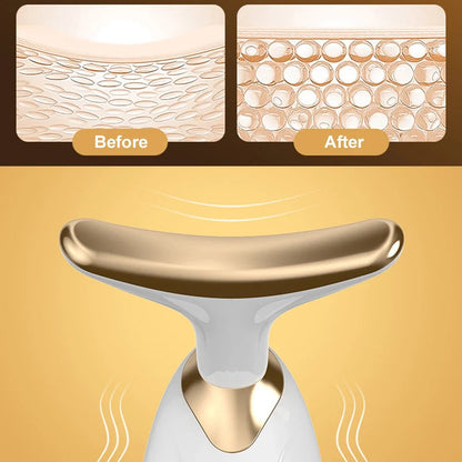 Microcurrent Facial Lifting Device	Anti-Aging Massager for Jawline Contouring.