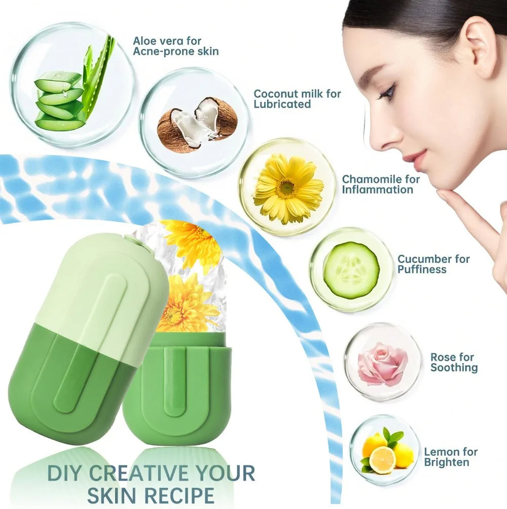 Silicone Ice Roller 10.5cm - Beauty Bae