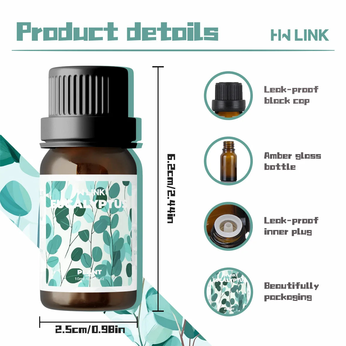 Eucalyptus Oil 10ml Pure