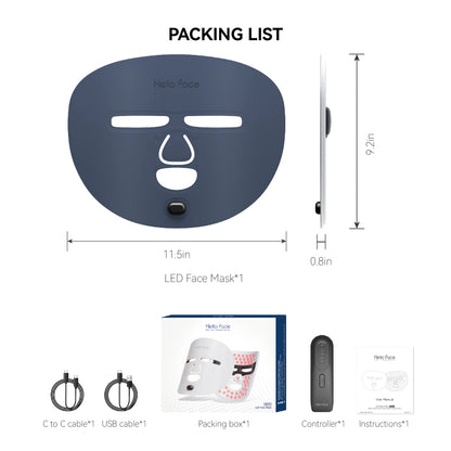 NIR Red Light Facial Mask - Beauty Bae