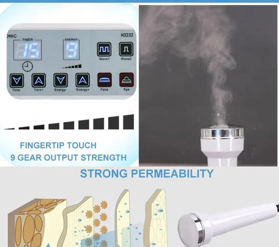 Ultrasonic Facial Massager