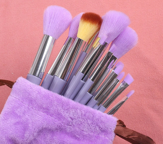 13pc Synthetic Makeup Brushes