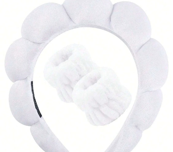Soft Fiber Spa Headband Set