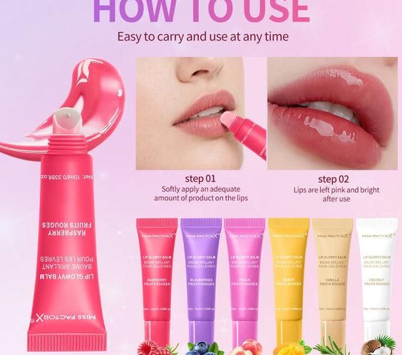 24pc 6-Color Moisture Lipgloss