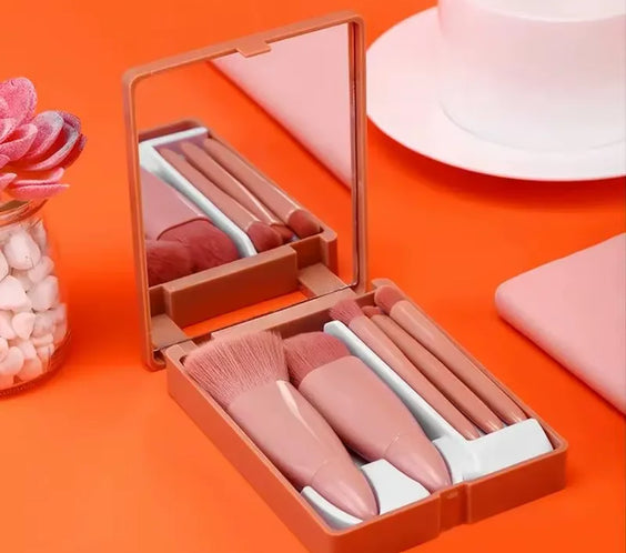 Mini Travel Brush Set ABS Case
