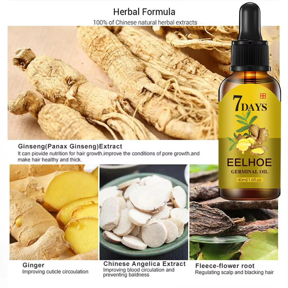Ginger Hair Regrowth Serum