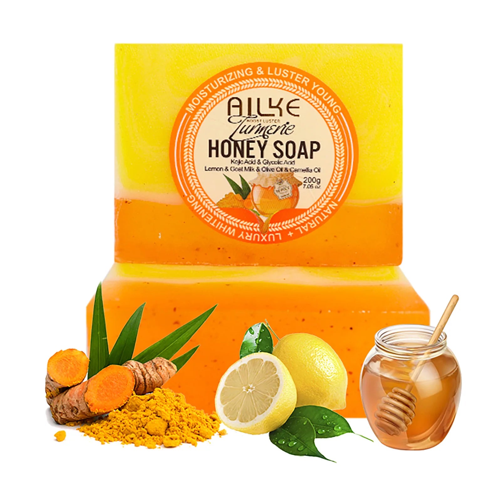 Turmeric Honey Soap 200g