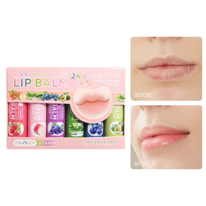 Fruit Hydrating Lip Balm Set - Beauty Bae