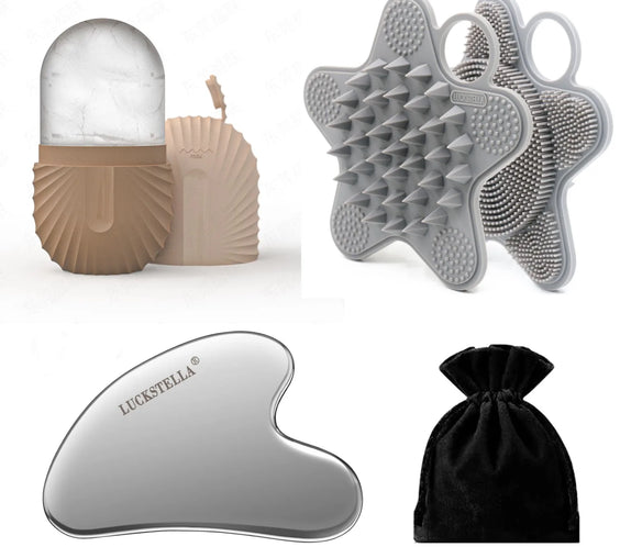 Stainless Steel Gua Sha Set