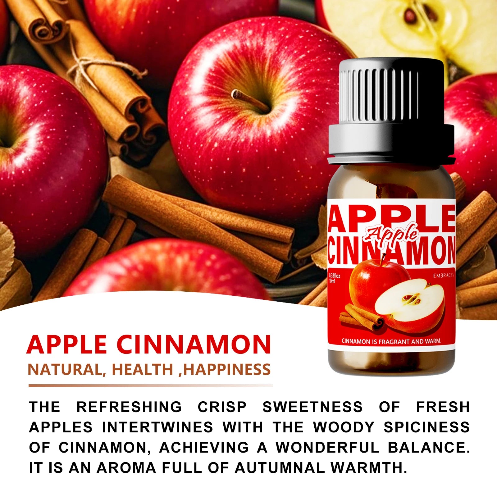 Apple Cinnamon Essential Oil 10ml