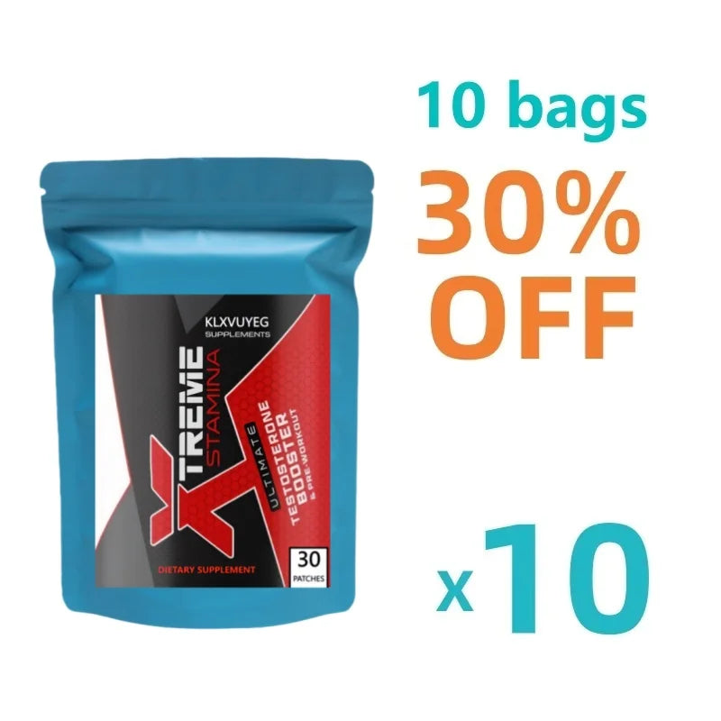 Testosterone Booster Pre Workout Patch For Men L Arginine Energy Endurance Muscle Growth KLXVUYEG Supplements 30 Day by Beauty Bae