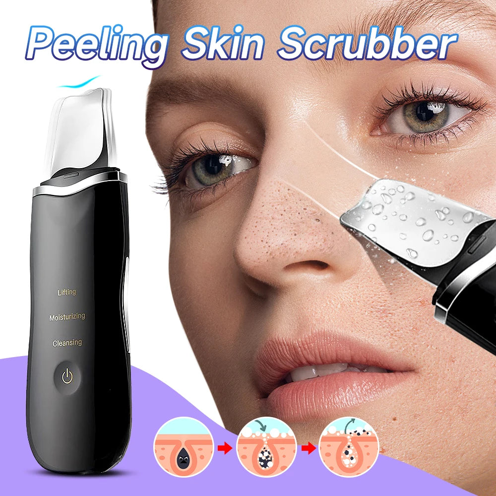 Ultrasonic Metal Skin Scraper - Beauty Bae