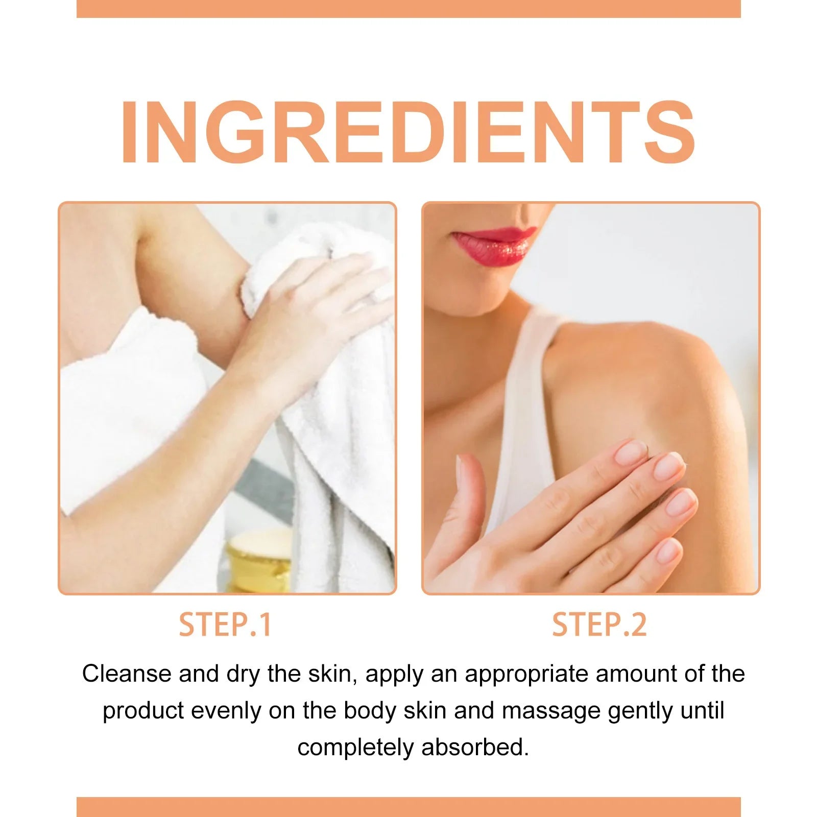 West Month Whitening Body Cream Nourishing Moisturizing For Knees Elbows Thighs Dark Skin Whitening Melanin Reduction by Beauty Bae