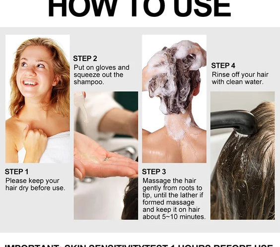 Herbal 3-in-1 Black Hair Dye