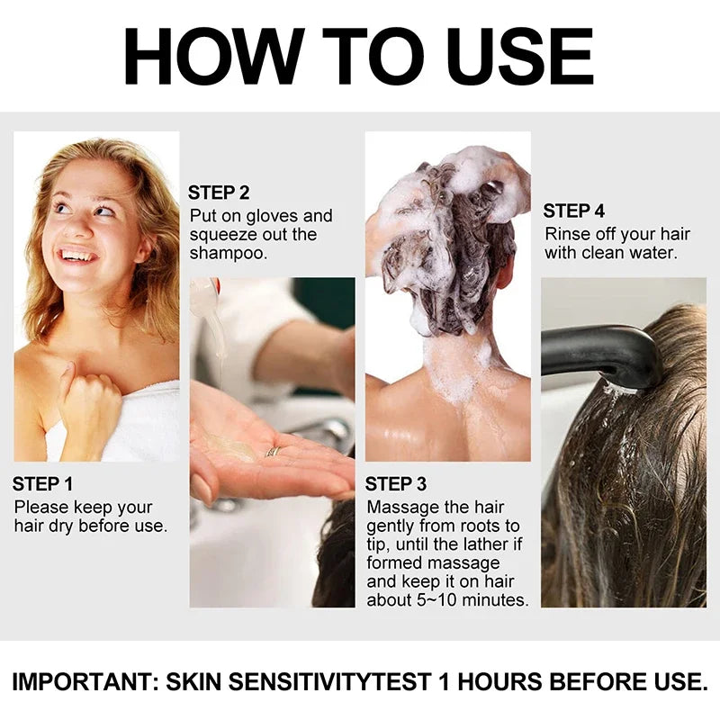 Herbal 3-in-1 Black Hair Dye