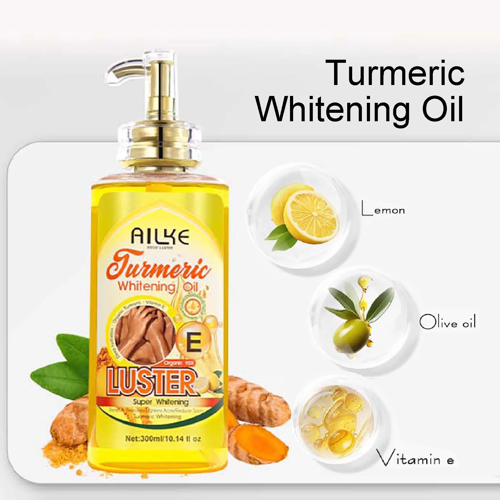 Turmeric Whitening Oil 300ml