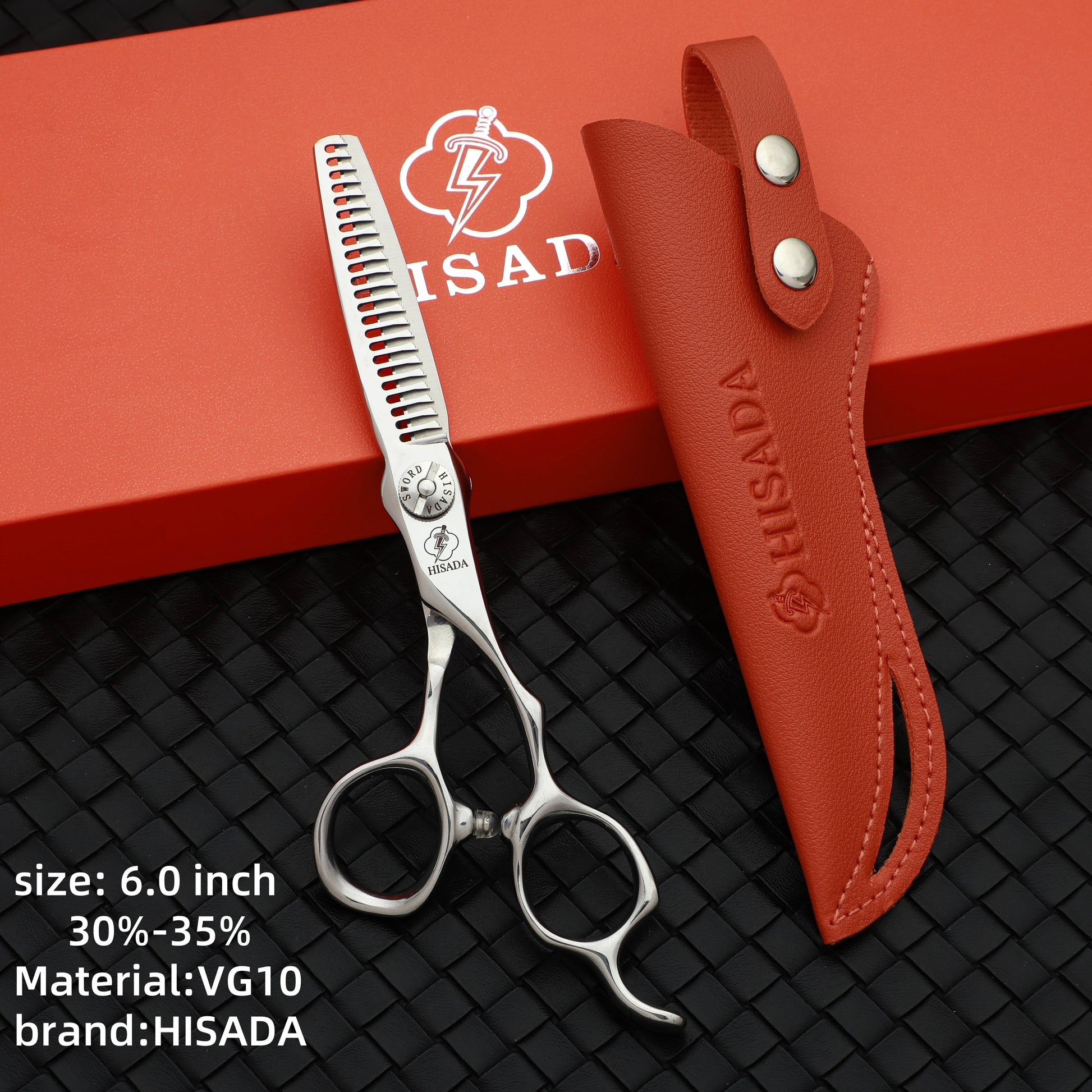 9CR13 Hair Scissors 6-7 in