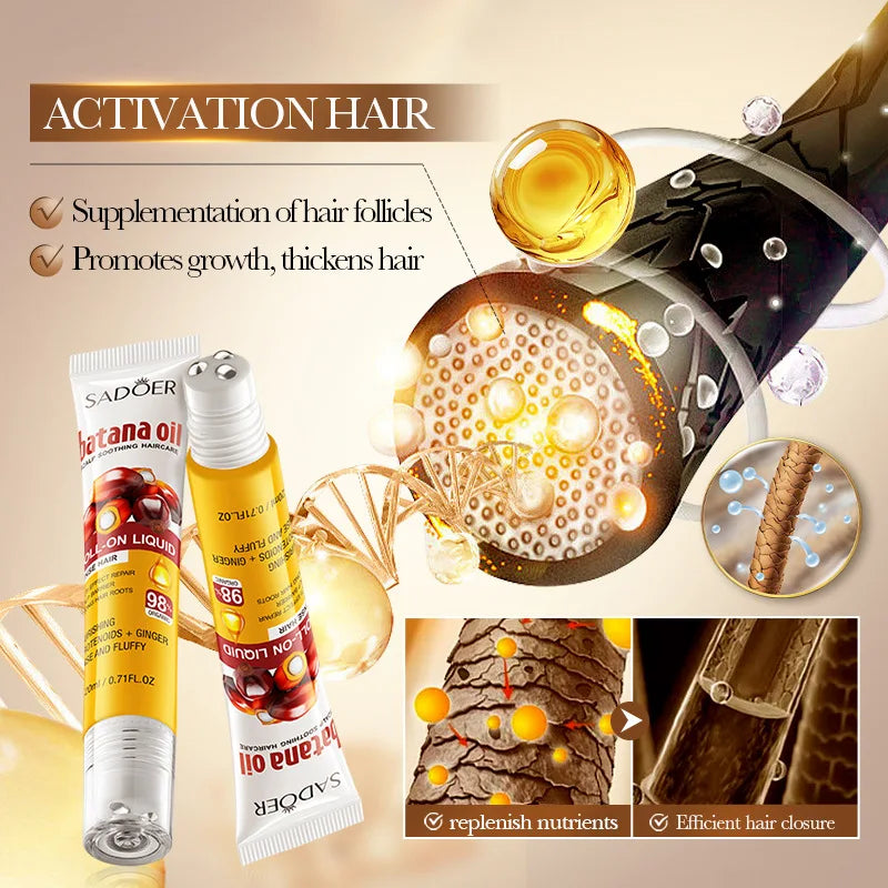 Batana Oil Scalp Roller