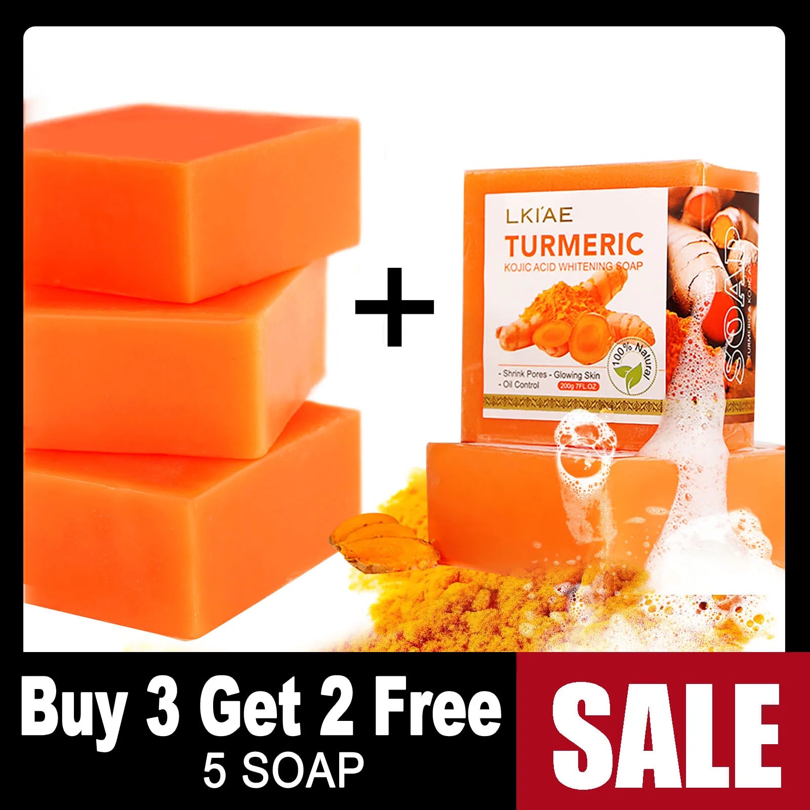 Turmeric Whitening Soap 200g
