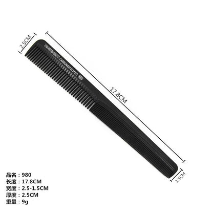 Ultra-Thin Flat Barber Comb - Beauty Bae