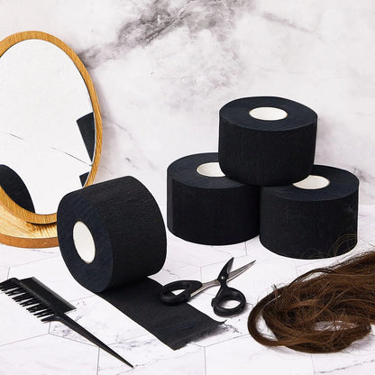 Nonwoven Black Neck Strip Roll - Beauty Bae