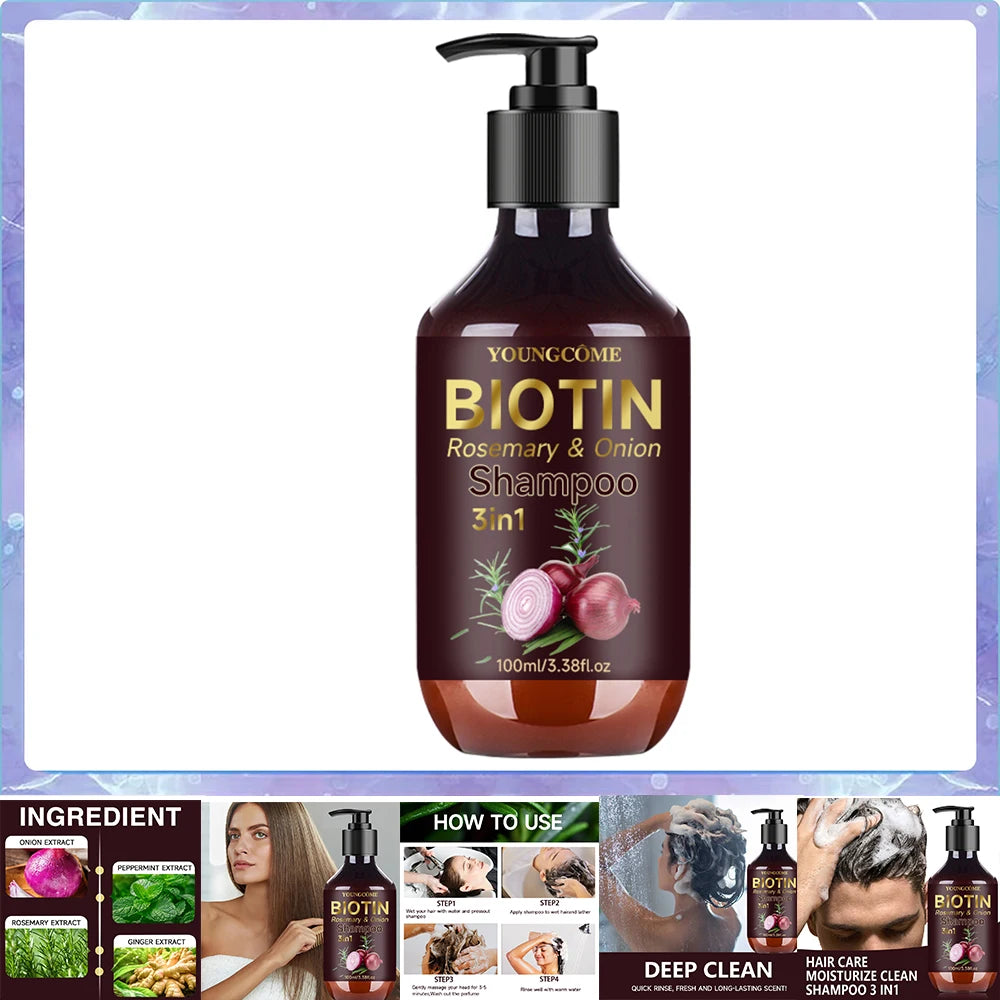 Biotin Rosemary Onion Shampoo