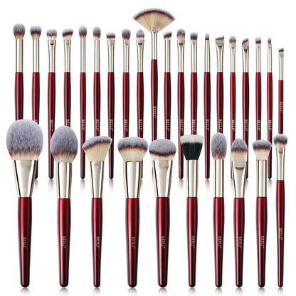 BEILI Vegan Brush Set 9-30pc - Beauty Bae