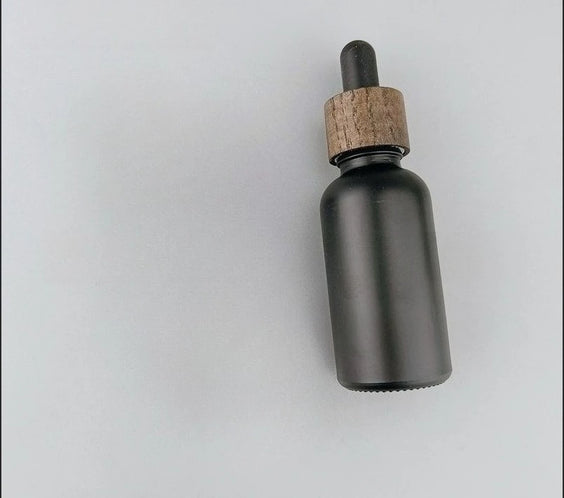 Matte Black Frosted Dropper