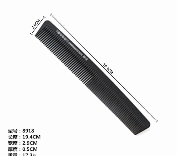 Ultra-Thin Flat Barber Comb