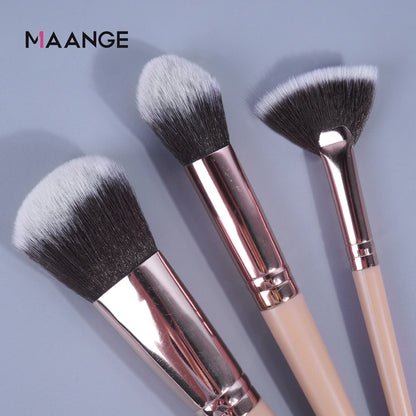 20pc Synthetic Makeup Brushes - Beauty Bae