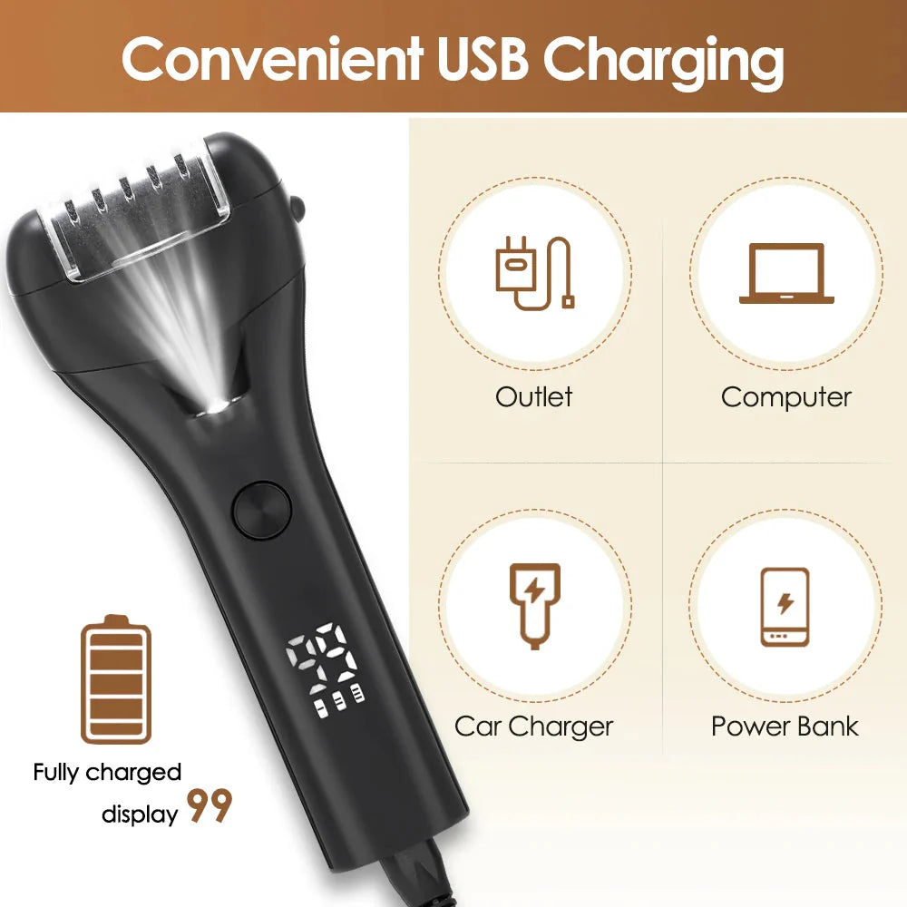 Silky Feet Pedicure Tool – Luxury Callus Remover & Spa-Grade Foot Care for Silky Smooth Skin.