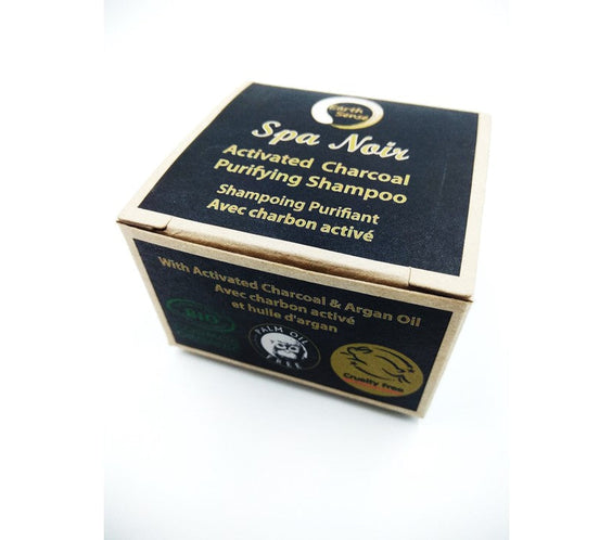 Charcoal Spa Solid Shampoo - 60g.