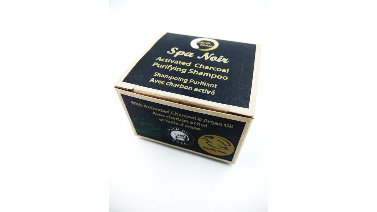 Charcoal Spa Solid Shampoo - 60g.