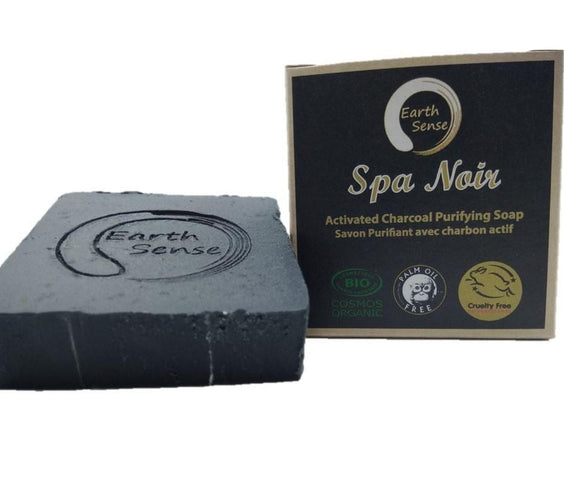 Charcoal Spa Solid Soap - 90g.