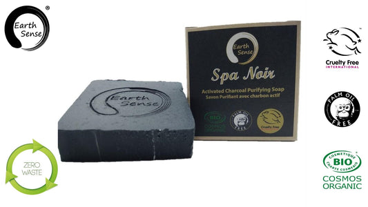 Charcoal Spa Solid Soap - 90g.
