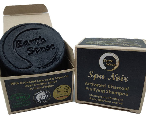 Charcoal Spa Solid Shampoo - 60g.
